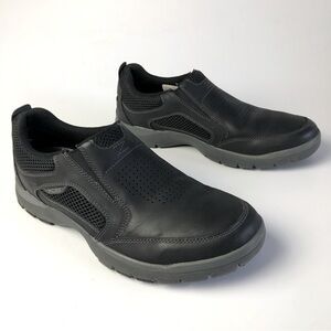Rockport Chranson Leather Slip-On Sneakers
